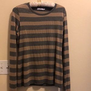 Bailey 44 Metallic Striped Long Sleeve
